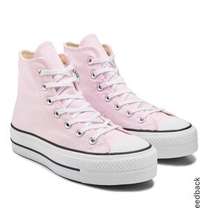 Converse Women's Soft Pink High-Top Sneakers men’s 7 women’s 9 new in box